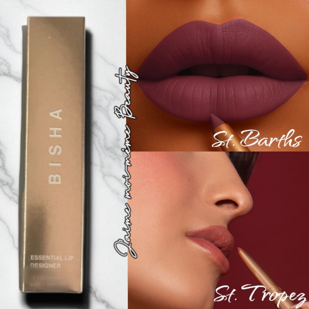 BISHA Lip Liner Duo - St. Barths and St. Tropez